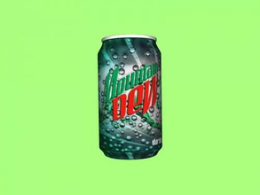 mountain dew free 3d model - download obj file Home Accessories bank different textures 3d print model - Mito3D