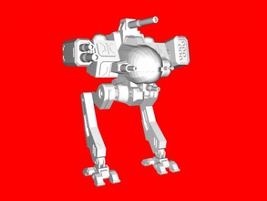 mw4 osiride gratuita modello 3d - scaricare il file stl I giocattoli Giochi laser robot armato di 3d print model - Mito3D