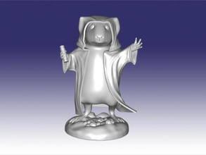new jedi free 3d model - download stl file Toys Animals battle guinea pig 3d print model - Mito3D