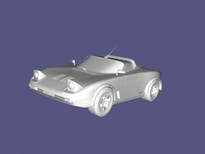 nightrunner libre modelo 3d - descargar archivo stl Los juguetes Juegos classic car racing 3d print model - Mito3D