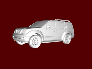 nissan navara spielzeuge maschinen 3d print model - Mito3D