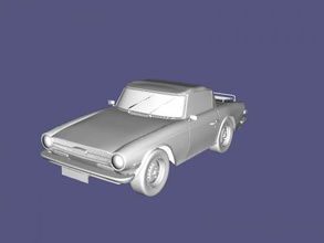 old car obj toys machinery 3d print model - Mito3D