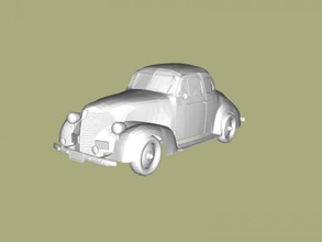 alten chevy Kostenlose 3d-Modell - download-stl-Datei Spielzeug Maschinen zuverlässiges Auto stl-Datei 3d print model - Mito3D