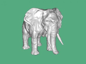old elephant toys animals 3d print model - Mito3D