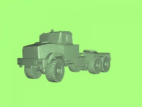 old kraz free 3d model - download stl file Toys Machinery vast soviet truck 3d print model - Mito3D