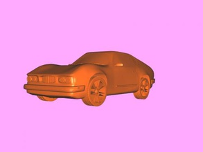 old sportcar free 3d model - download obj file Toys Machinery sports car past 3d print model - Mito3D