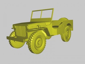old suv free 3d model - download stl file Toys Machinery 3d print model - Mito3D