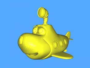 olly gratuita modello 3d - scaricare il file stl I giocattoli cartoni animati sottomarino dive 3d print model - Mito3D