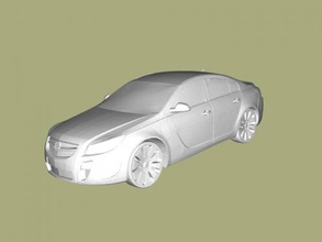 opel insigina free 3d model - download stl file Toys Machinery car year europe 2009 3d print model - Mito3D