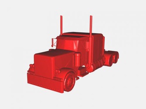 optimus prime truck toys cartoons 3d print model - Mito3D