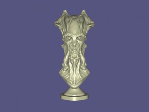 overseer head free 3d model - download stl file Art Sculpture realm 3d print model - Mito3D
