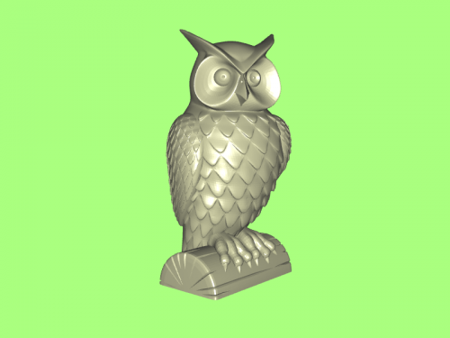 owl toys animals 3D print model - Mito3D