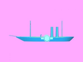 roue aubes bateau jouets machinerie 3d print model - Mito3D