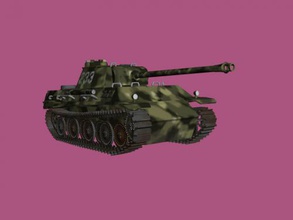 panzer tanque obj brinquedos maquinaria 3d print model - Mito3D