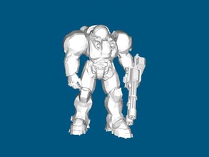 paraşütçü warhammer 40k oyuncaklar oyunlar 3d print model - Mito3D