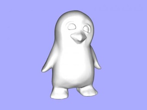 penguen obj oyuncaklar hayvanlar 3d print model - Mito3D