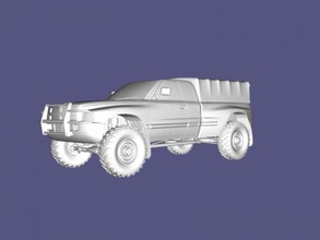 pickup dodge obj toys machinery 3d print model - Mito3D