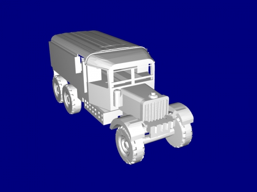 öncü r100 ücretsiz 3d model download stl dosyası Oyuncaklar Makine İngiliz topçu traktör dosya 3D print model - Mito3D