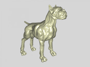 pitbull juguetes animales 3d print model - Mito3D