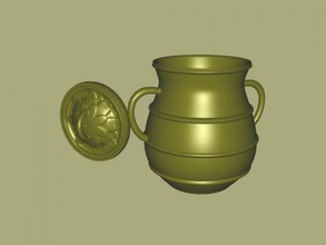 pitcher free 3d model - download stl file Home Interior cute lid 3d print model - Mito3D