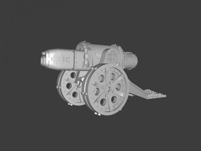 plasma cannon free 3d model - download stl file Toys Weapon old beautiful 3d print model - Mito3D