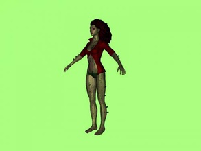 poison ivy gratuita modello 3d - scaricare il file obj I giocattoli cartoni animati super cattivo, nemico di batman 3d print model - Mito3D