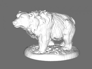 polar oso juguetes animales 3d print model - Mito3D