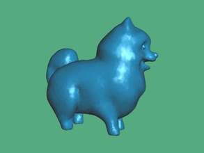 pomeranio perro pomerania juguetes animales 3d print model - Mito3D