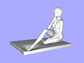 posing toys people 3d print model - Mito3D