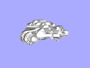 güçlü uzay gemisi obj oyuncaklar makine 3d print model - Mito3D