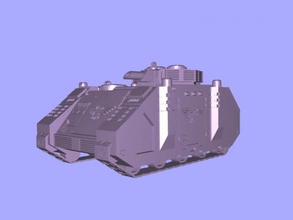predator tank free 3d model - download stl file Toys Machinery fan art space 3d print model - Mito3D