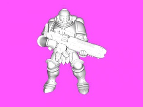 primaris hellblaster toys games 3d print model - Mito3D