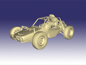 pubg buggy giocattoli giochi 3d print model - Mito3D