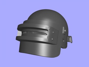 pubg capacete brinquedos jogos 3d print model - Mito3D