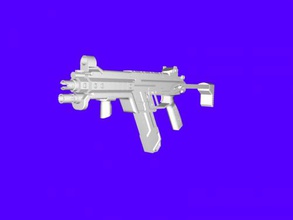 r99 agression fusil jouets arme 3d print model - Mito3D