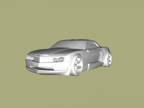 corrida camaro livre modelo 3d - download de arquivo stl Brinquedos De máquinas fã arte do famoso carro esporte 3d print model - Mito3D