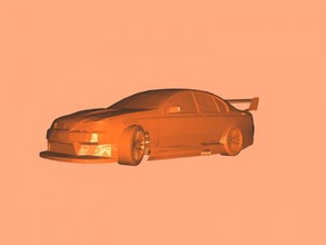 gara ford gratuita modello 3d - scaricare il file stl I giocattoli Macchine angolare di auto da corsa 3d print model - Mito3D