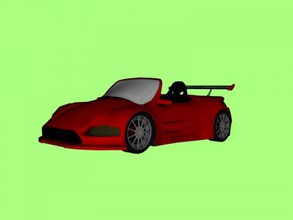 auto da corsa 2 gratuita modello 3d - scaricare il file obj I giocattoli Macchine veloce, di automobile paesi caldi 3d print model - Mito3D