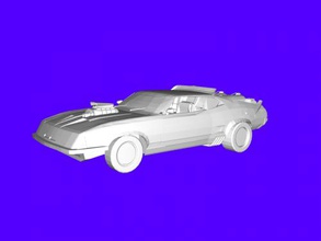 racing ford falcon toys machinery 3d print model - Mito3D
