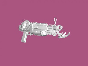 raio arma fogo mk 2 brinquedos 3d print model - Mito3D