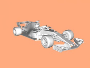 rb14 free 3d model - download stl file Toys Machinery 2018 red bull racing car 3d print model - Mito3D