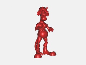 red devil toys cartoons 3d print model - Mito3D