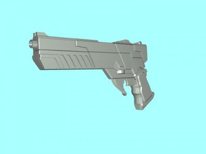 rouge capuche pistolet jouets arme 3d print model - Mito3D