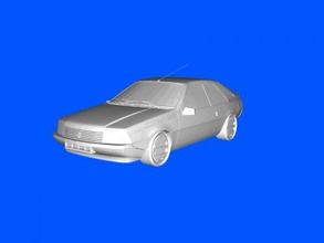 renault fuego toys machinery 3d print model - Mito3D