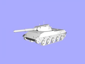 rhm pzw free 3d model - download obj file Toys Games german light tank rotating turret 3d print model - Mito3D