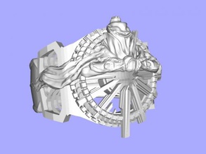 anel of lucii moda enfeites 3d print model - Mito3D