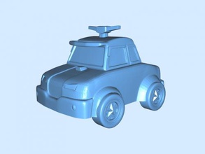 robocar poli toys cartoons 3d print model - Mito3D