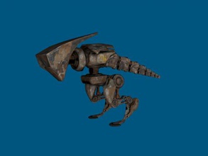 Roboter-t-rex-free 3d-Modell - download obj-Datei Spielzeug Maschinen Roboter-imitation Dinosaurier 3d print model - Mito3D