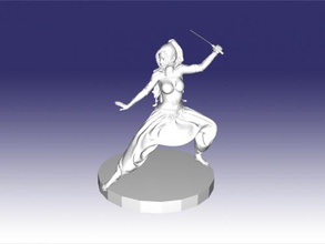 rogue girl toys games 3d print model - Mito3D