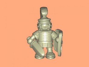 romano soldado juguetes personas 3d print model - Mito3D